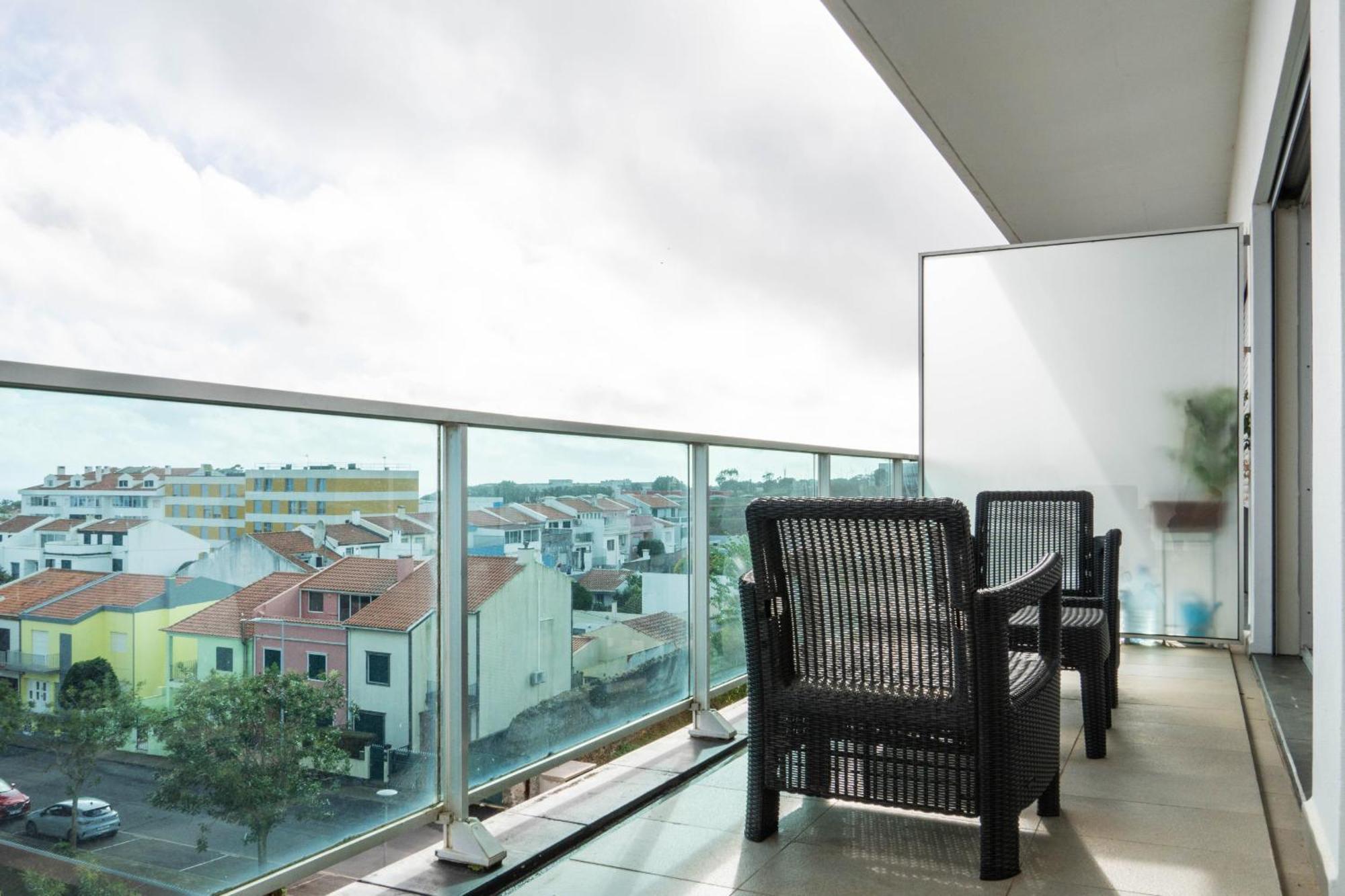 Rooftop Terrace Apartment Pdl Понта-Делгада Экстерьер фото
